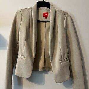 GUESS Women's Cream Blazer Size Small